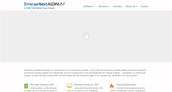 Desktop Screenshot of emergenext.com