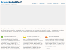 Tablet Screenshot of emergenext.com